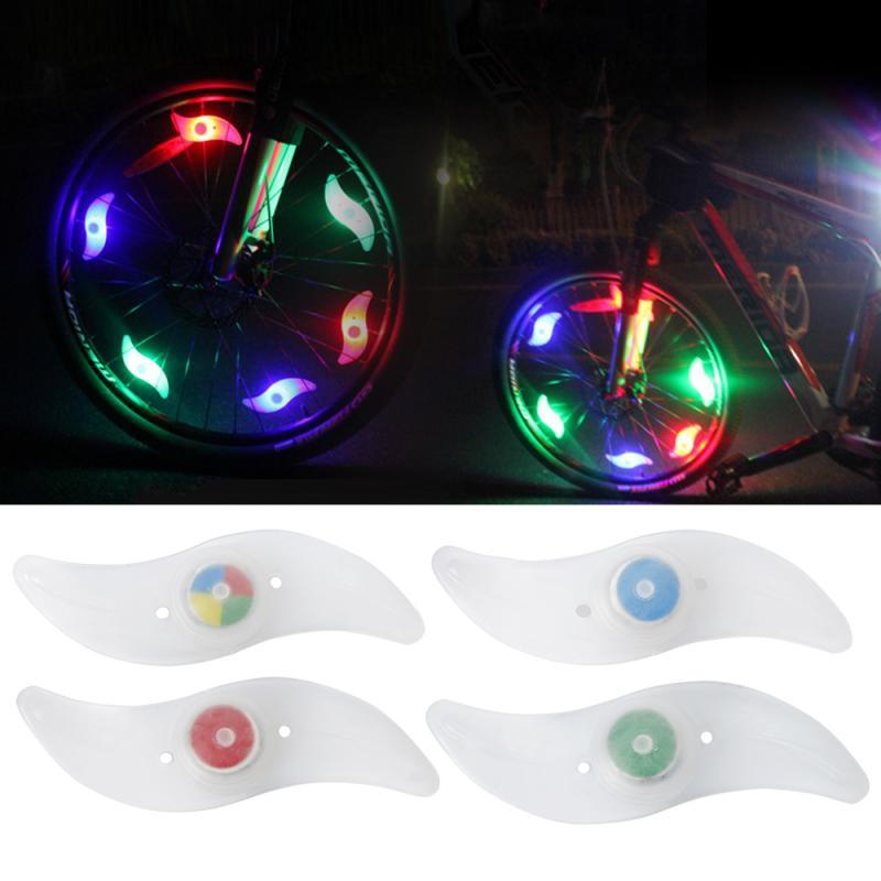 LED Bike Spoke Lights - Multi-Color Waterproof Wheel Flash Modes