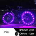 Waterproof LED Bike Wheel Light Strip for Night Riding Safety