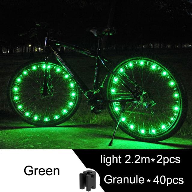 Waterproof LED Bike Wheel Light Strip for Night Riding Safety
