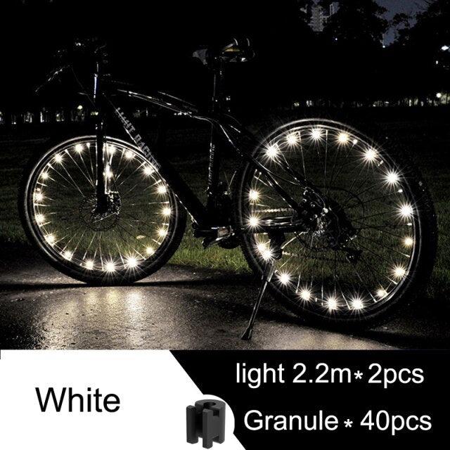 Waterproof LED Bike Wheel Light Strip for Night Riding Safety