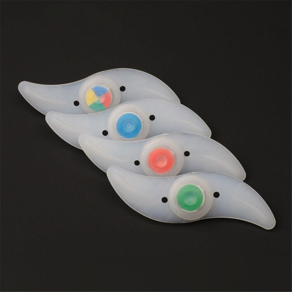Willow Shape LED Bicycle Spoke Light Waterproof Wheel Safety Lamp