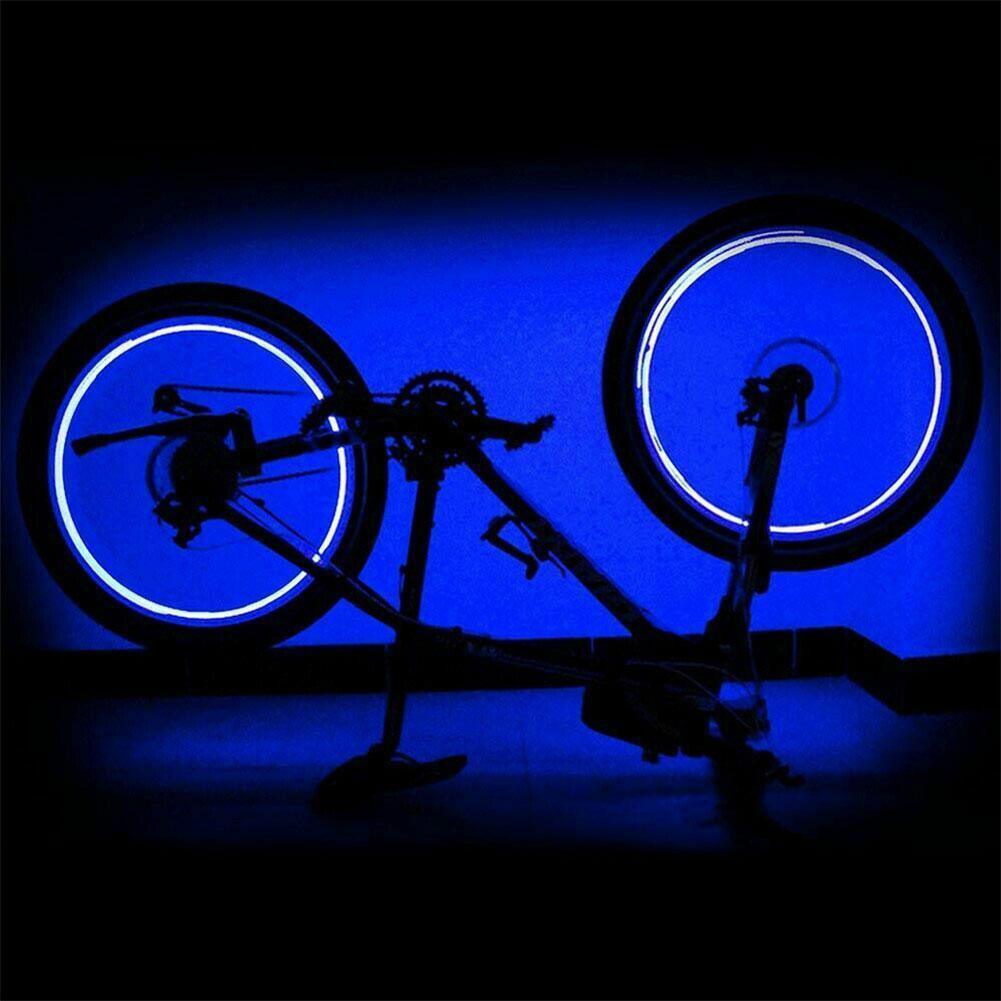 20 LED Waterproof Bike Wheel Spoke Lights for Night Visibility