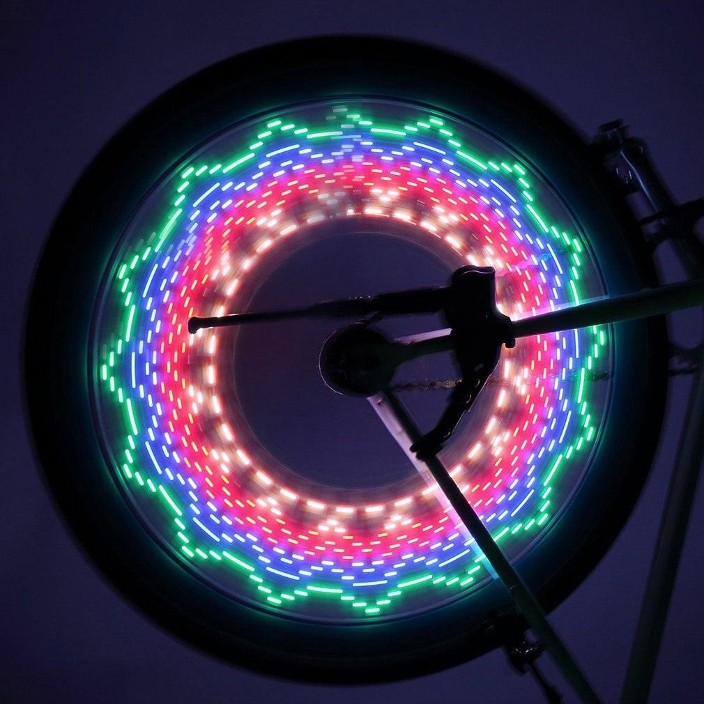 Flexible LED Bicycle Spoke Lights for 24-Inch Wheel Safety