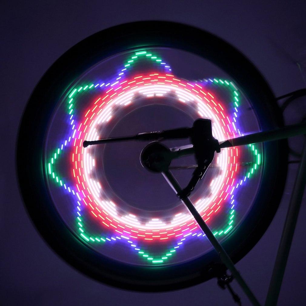 Flexible LED Bicycle Spoke Lights for 24-Inch Wheel Safety