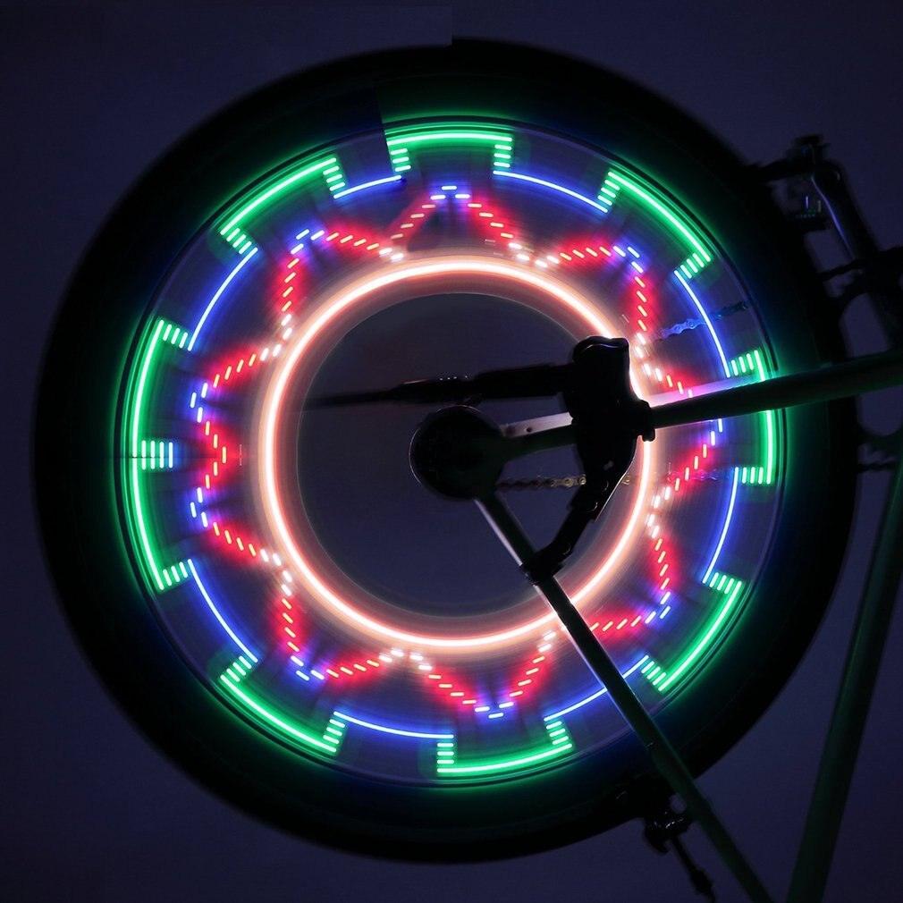 Flexible LED Bicycle Spoke Lights for 24-Inch Wheel Safety