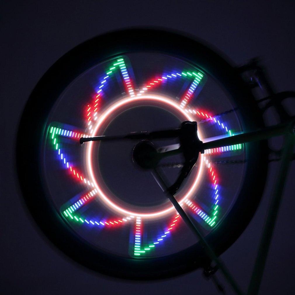 Flexible LED Bicycle Spoke Lights for 24-Inch Wheel Safety