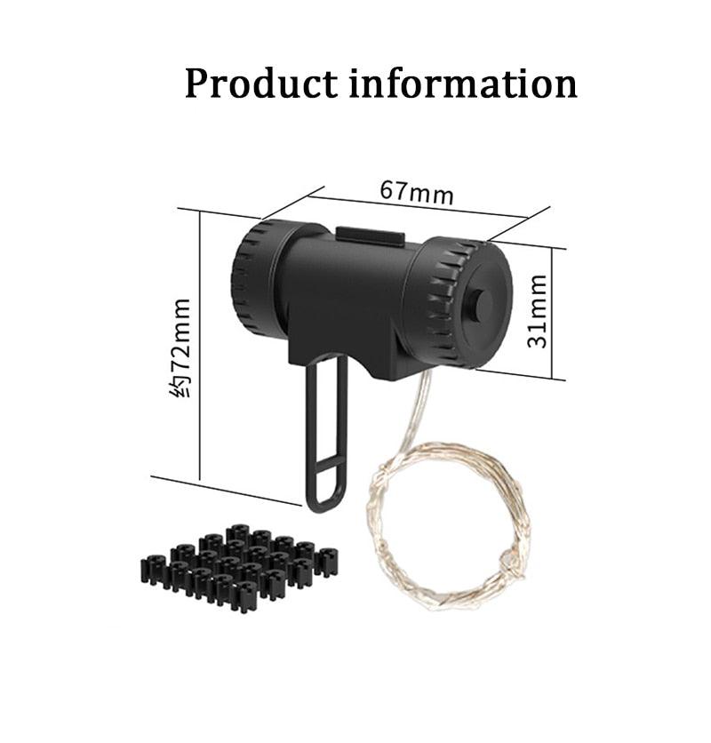 Waterproof LED Bicycle Spoke Light for High Visibility Night Cycling