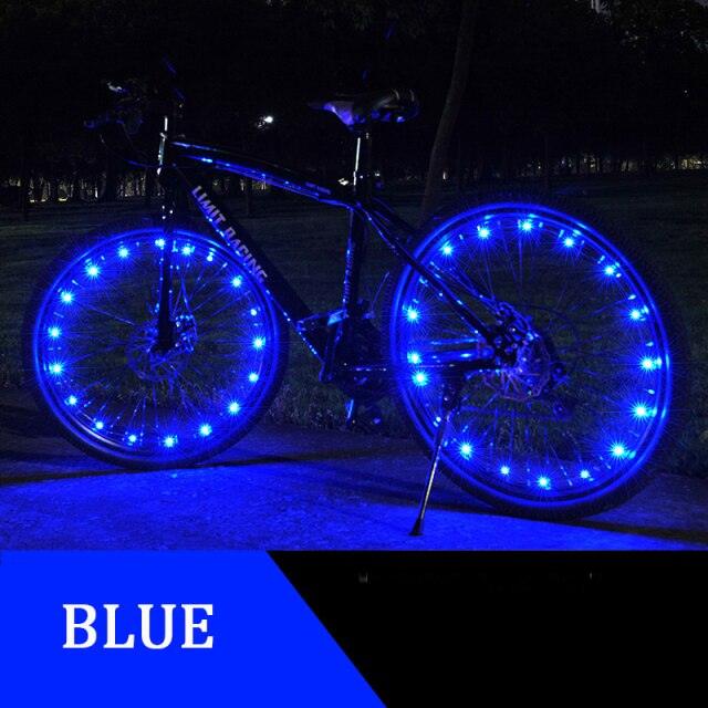 Waterproof LED Bicycle Spoke Light for High Visibility Night Cycling