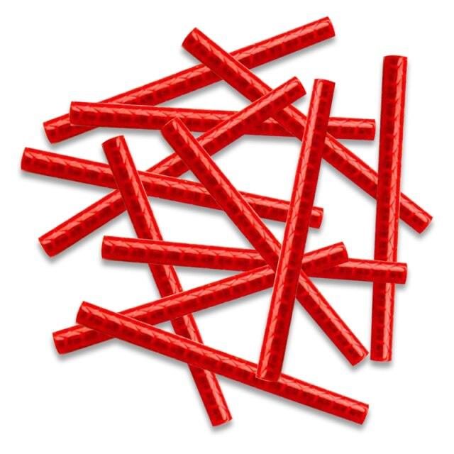 12-Piece Bicycle Spoke Reflectors High Visibility Safety Light Clip
