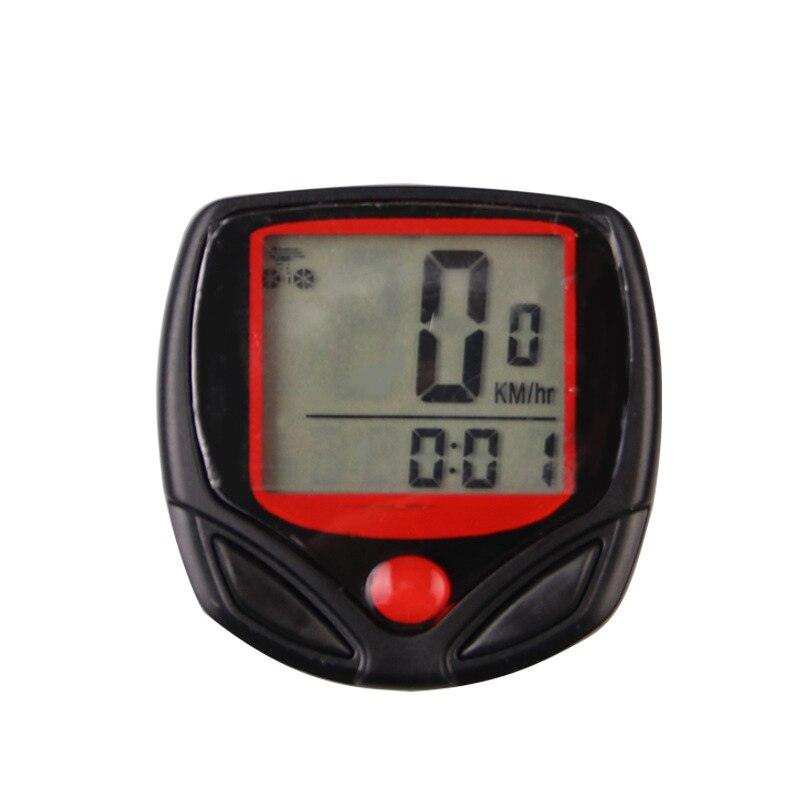 15-Function Mini Bike Computer & Odometer with LCD Display