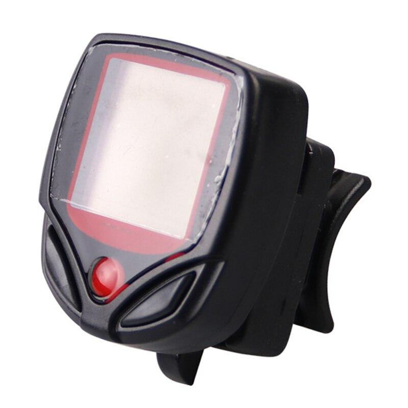 15-Function Mini Bike Computer & Odometer with LCD Display