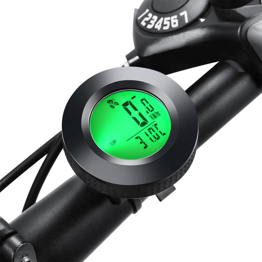 Wireless Waterproof Bicycle Computer with Luminous LCD Backlight
