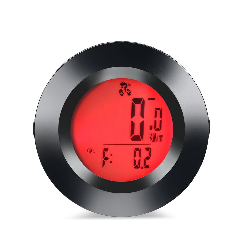 Wireless Waterproof Bicycle Computer with Luminous LCD Backlight