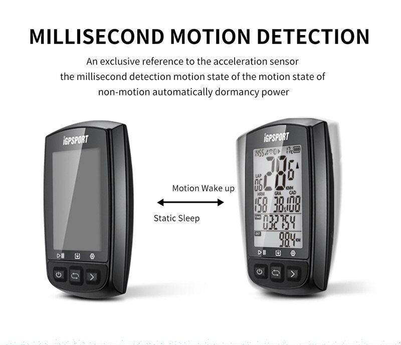GPS Bike Computer with Navigation and Wireless Speedometer