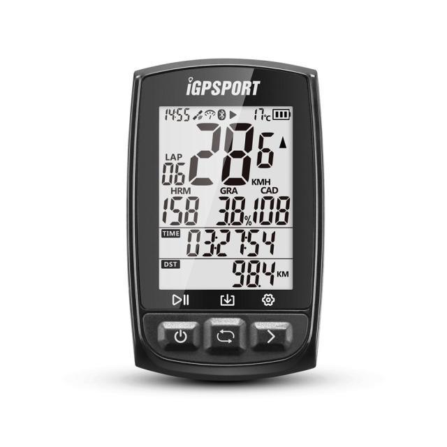 GPS Bike Computer with Navigation and Wireless Speedometer
