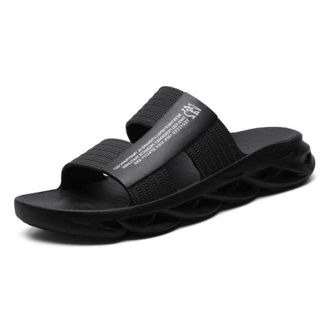 Men’s Memory Foam Sporty Slide Sandals for Outdoor Comfort