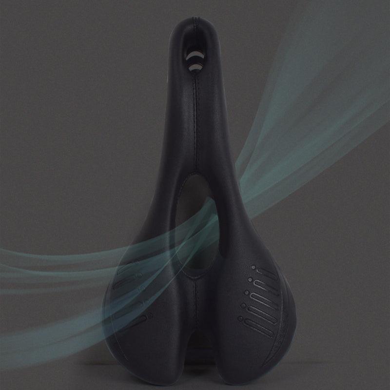 Breathable Mountain Bike Seat with Shock Absorbing Gel Padding