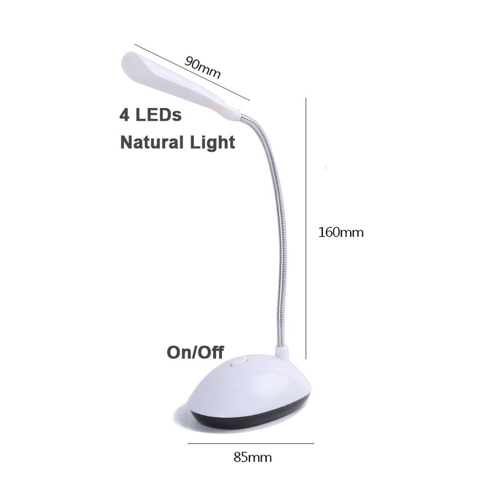 Portable Minimalist Foldable LED Desk Lamp for Study & Reading