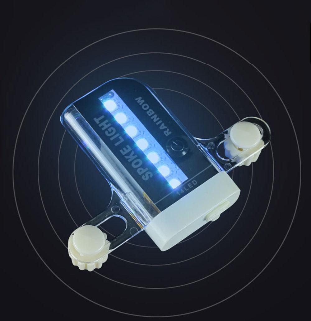 LED Bicycle Spoke Lights: 30-Pattern Waterproof RGB Wheel Decor