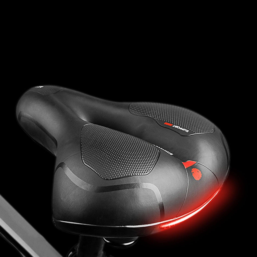 Comfortable Memory Foam Bicycle Saddle with Dual Shock Absorption