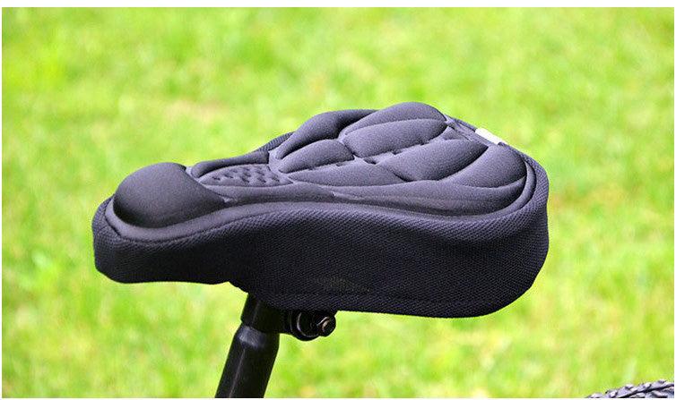 Thick Breathable Bike Seat Cover with Anti-Slip Silicone Sponge