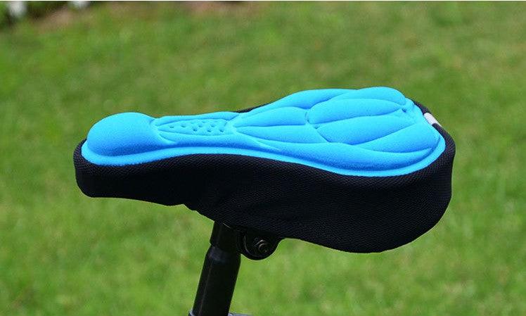 Thick Breathable Bike Seat Cover with Anti-Slip Silicone Sponge