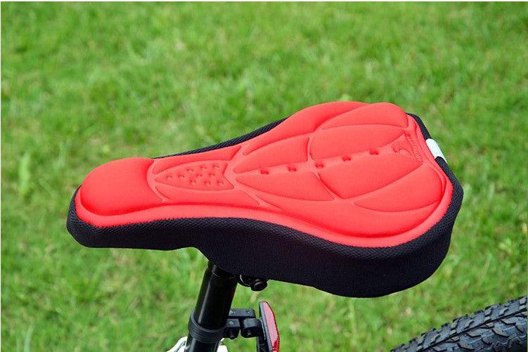 Thick Breathable Bike Seat Cover with Anti-Slip Silicone Sponge