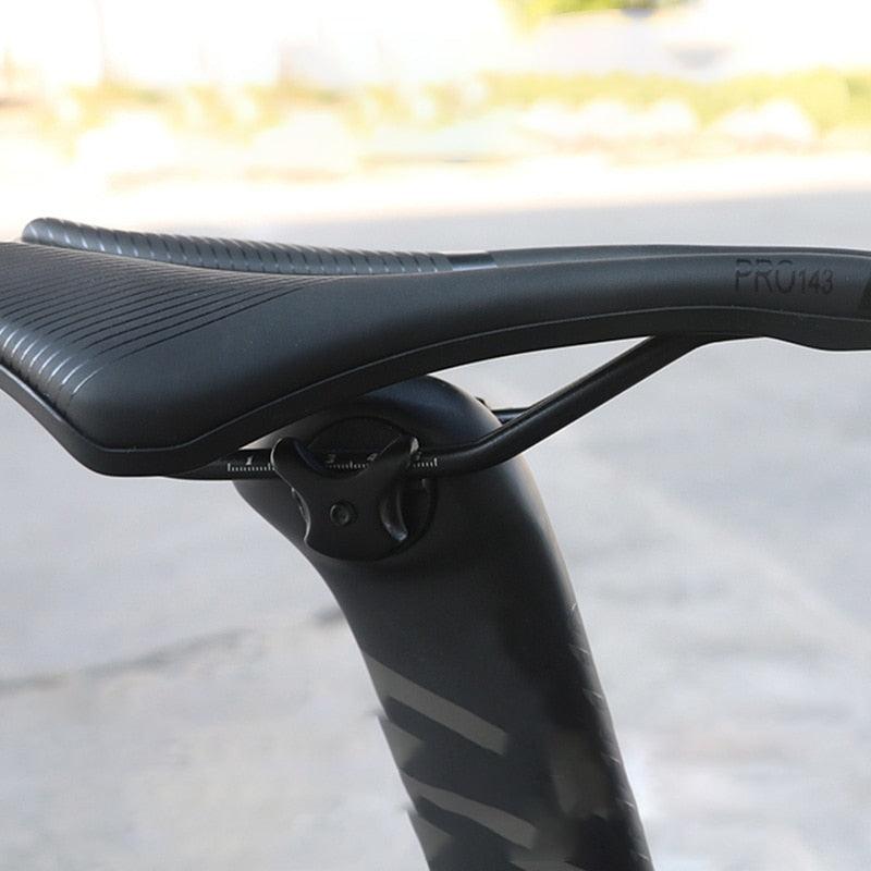 Ergonomic Wide Mountain Bike Saddle with Breathable Foam Padding
