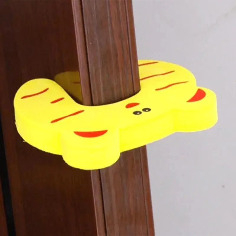 Animal Security Door Stopper & Baby Finger Protector - Playful Decor