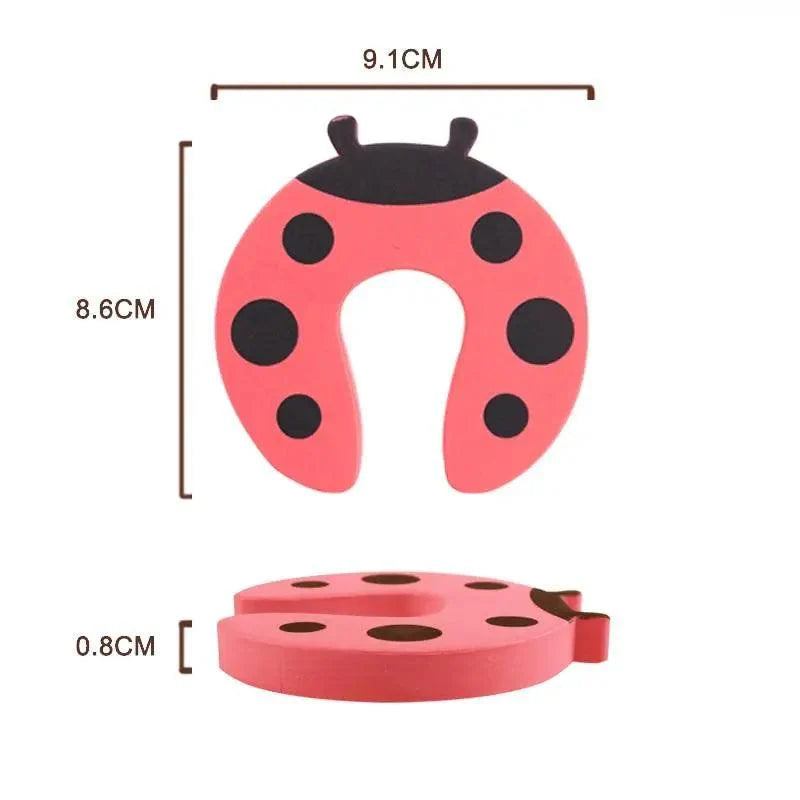 Animal Security Door Stopper & Baby Finger Protector - Playful Decor