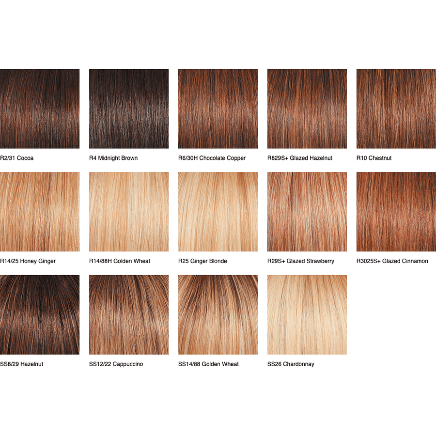Provocateur 100% Human Hair Wig - Glamorous Blonde & Brown Styles