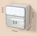 Luxury Wall-Mounted Paper Towel Holder for Bathroom