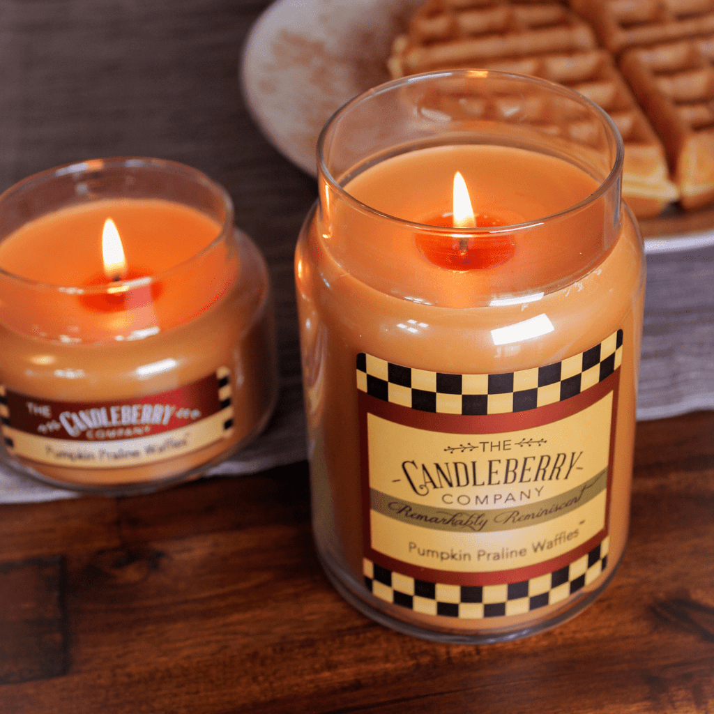 Pumpkin Praline Waffles Large Jar Candle | 20-26oz Scented