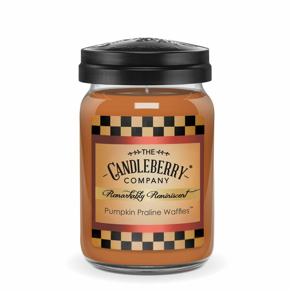 Pumpkin Praline Waffles Large Jar Candle | 20-26oz Scented