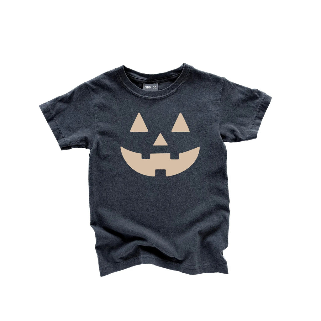 Jack-O-Lantern Adult Neutral Tee (See Matching Kids Tee!)