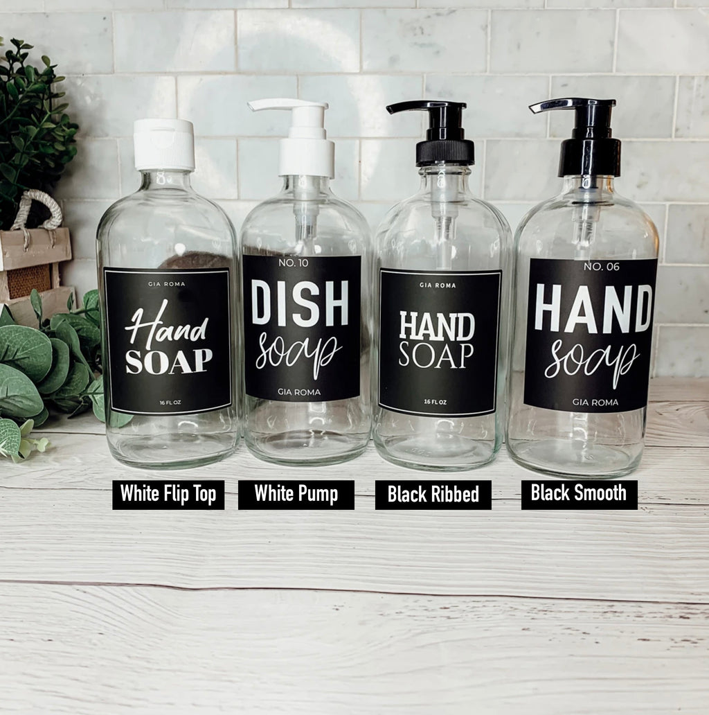 16oz Glass Clear | White Label