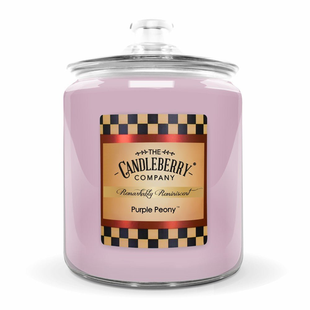 Purple Peony 4-Wick Cookie Jar Candle | Luxury Scented