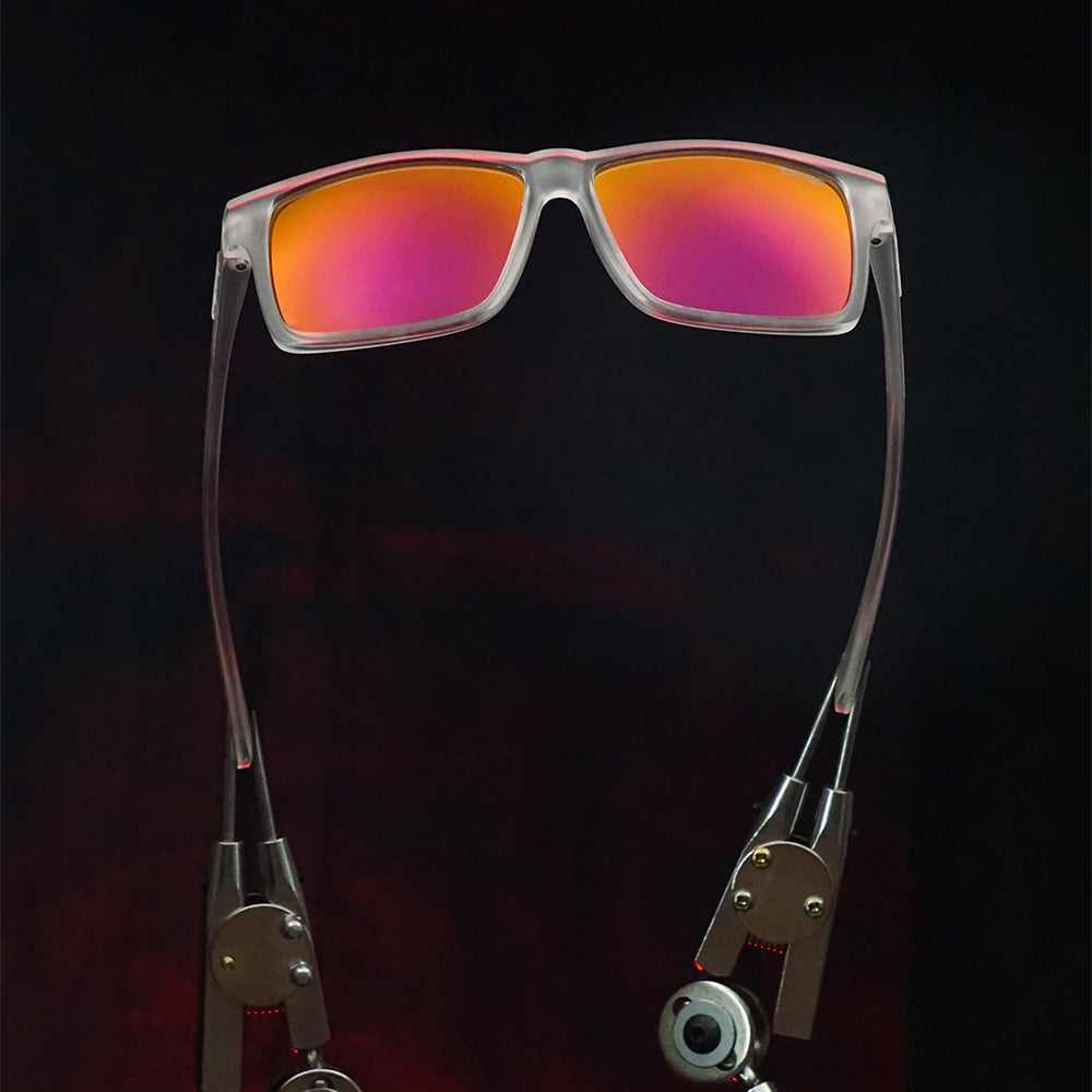 Purple Pink Polarized Mirrored Sunglasses for Outdoor Sports