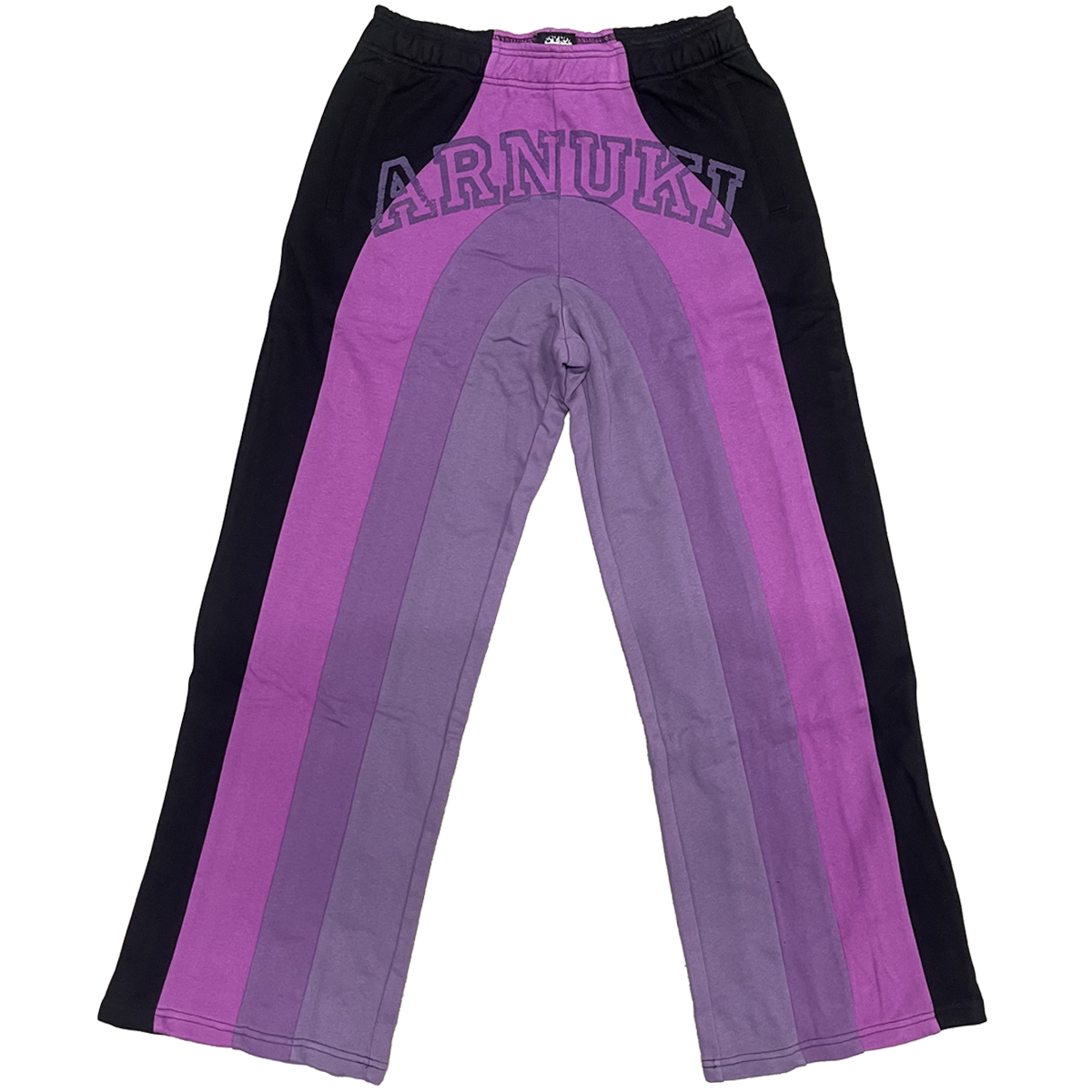 Shade Sweats V2 Wide Leg Streetwear Pants in Multicolor Purple