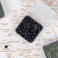 Bold black push pins used to highlight locations on a light-colored travel map