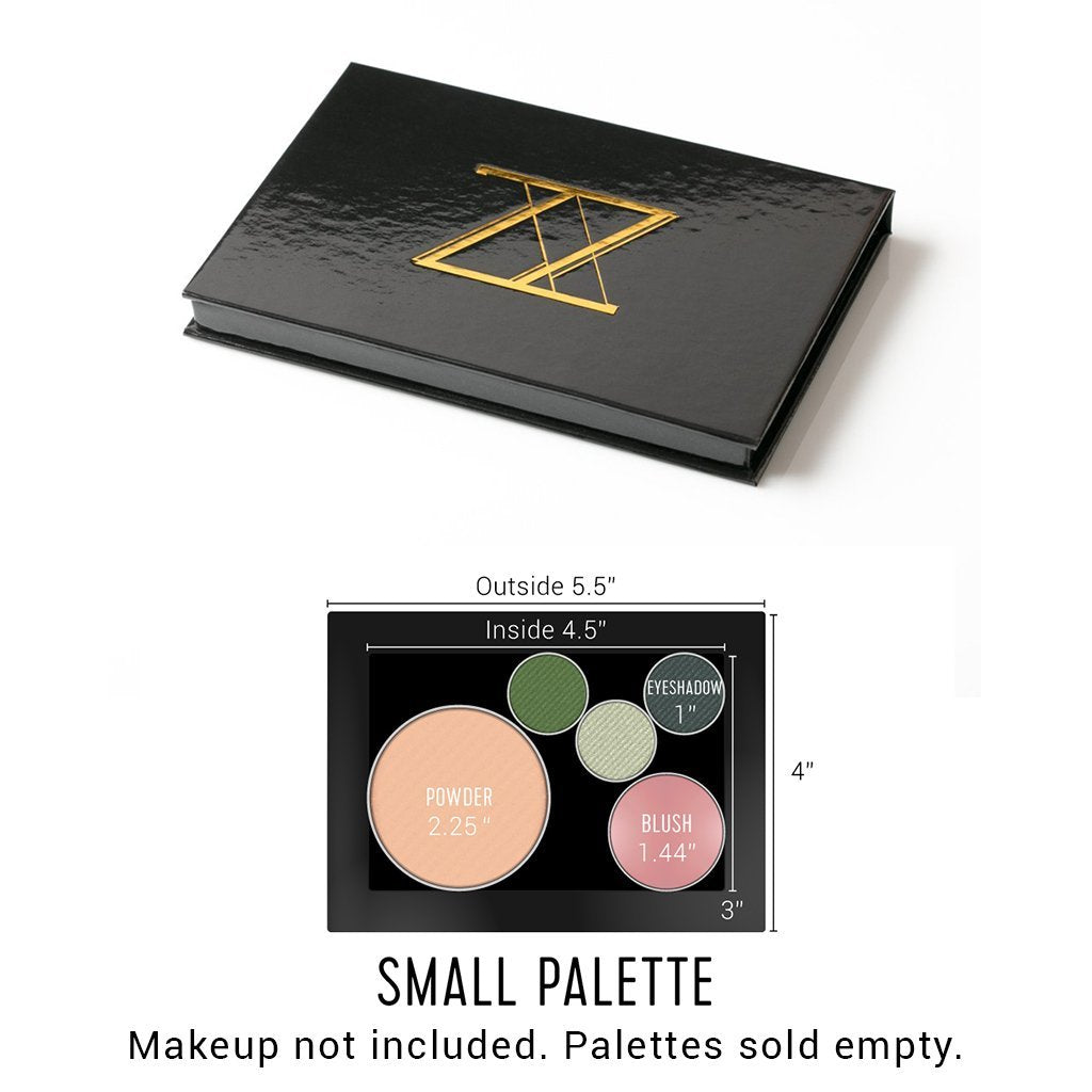 Empty Magnetic Makeup Palette Small for Eyeshadow and Blush