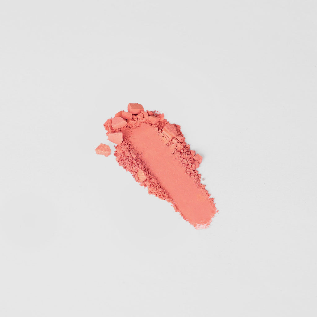Buildable Vegan Powder Blush for a Natural Flushed Glow