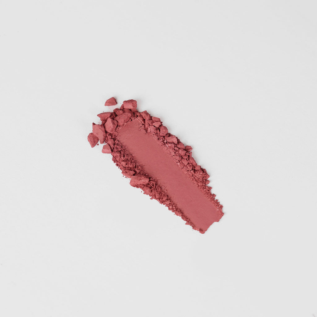 Buildable Vegan Powder Blush for a Natural Flushed Glow