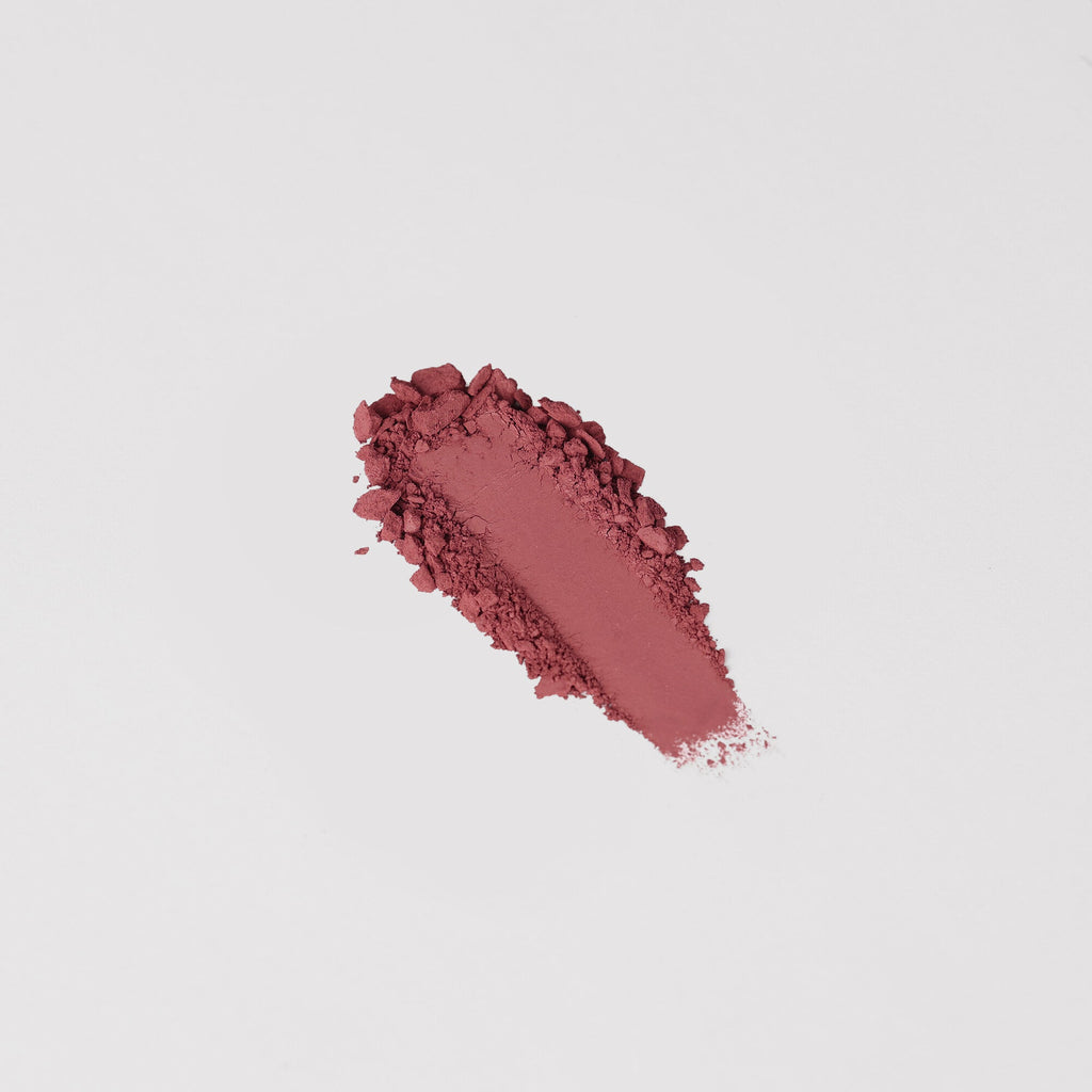 Buildable Vegan Powder Blush for a Natural Flushed Glow