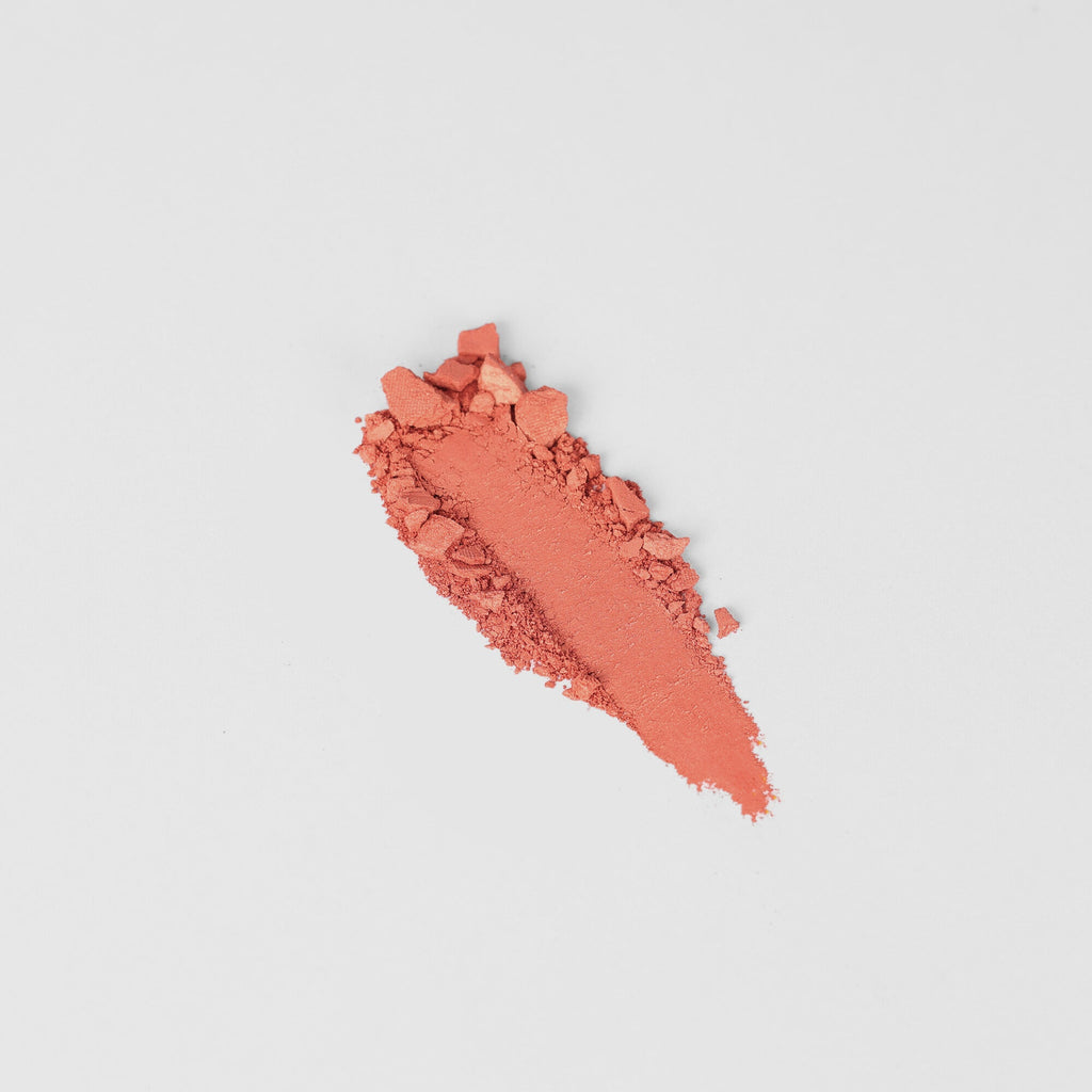 Buildable Vegan Powder Blush for a Natural Flushed Glow