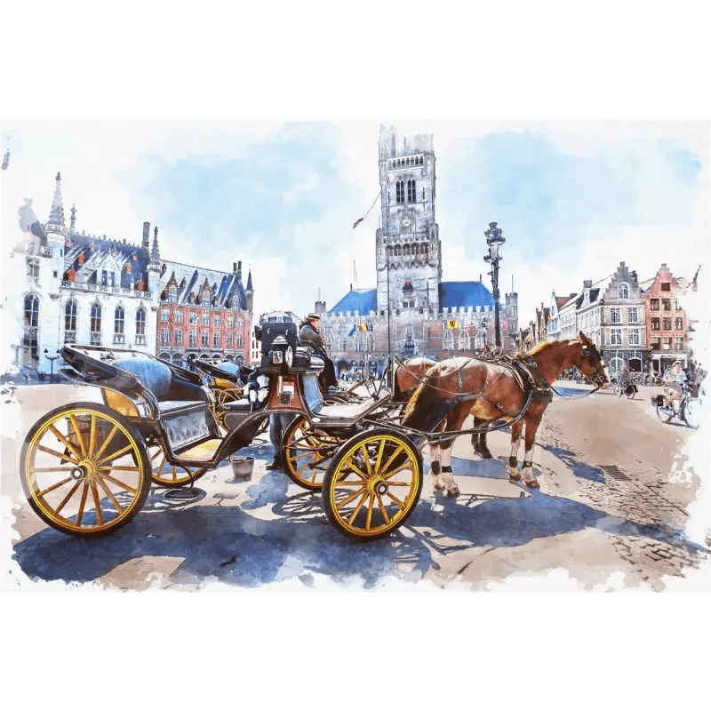 500 Piece Landscape Jigsaw Puzzle Educational Brain Game Decor