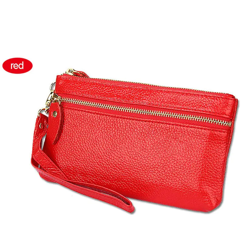Genuine Leather Phone Bag and Coin Purse for Women