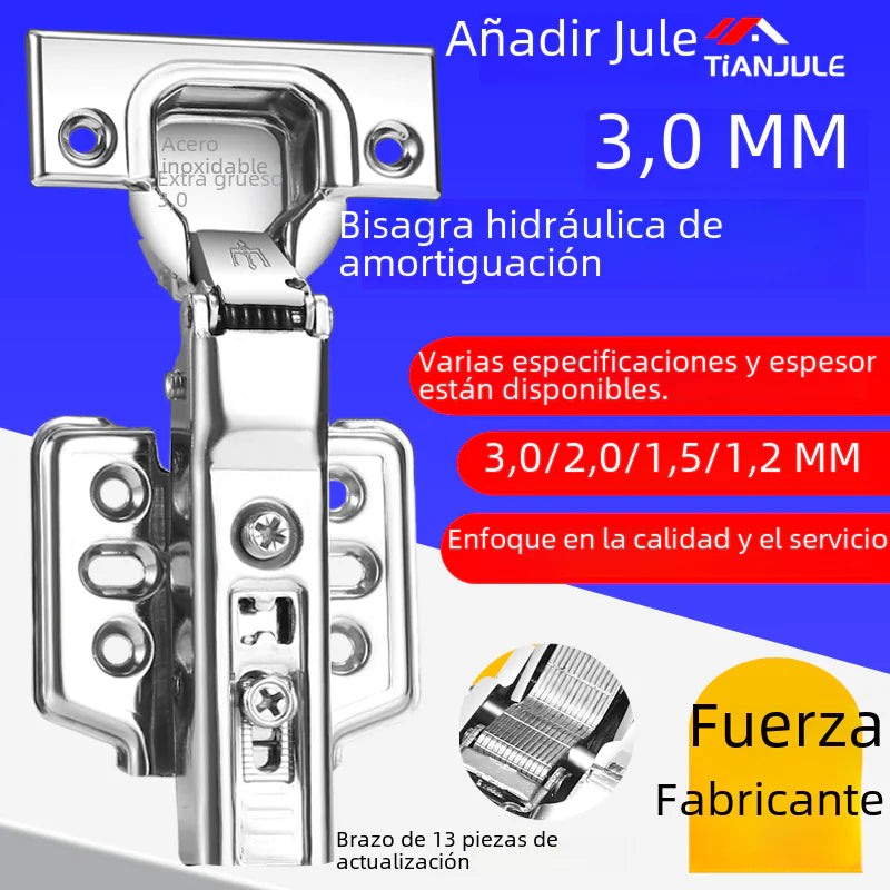304 Stainless Steel Cabinet Door Hydraulic Hinges