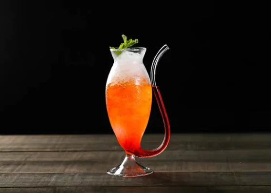 Cocktail Glass Set - Glass Drinkware for Cocktails