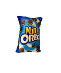 A plush, Mini Oreo-shaped microfibre cushion for kids' room decor.